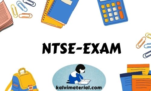 NTSE Question Paper And Study material 